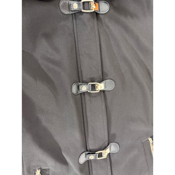 "IVANKA TRUMP" Parka Faux Fur Hooded Coat Toggle Closure SZ L‎ Old Money Classy - Picture 6 of 13